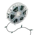 50M LED Flash String Lights 240 LEDs Decorative Warm Lighting - Image 3