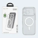 HOCO iPhone 17 Pro Magnetic Clear Protective Back Cover Case