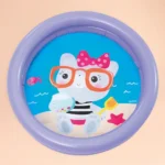 Kids Inflatable Round Pool Baby Splash Play Pool Summer Water Fun - Image 5