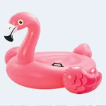 Kids Inflatable Flamingo Ride-On Pool Float with Handle