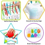 Shape Sorting Baby Toy Educational Learning Activity Cube for Kids - Image 6