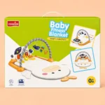 Baby Fitness Blanket Piano Play Gym Activity Mat with Hanging Toys - Image 4