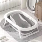 7 in 1 Foldable Baby Bath Tub Set with Portable Accessories - Image 2