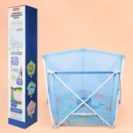Portable Baby Playpen Safety Fence with Foldable Mesh Design - Image 2