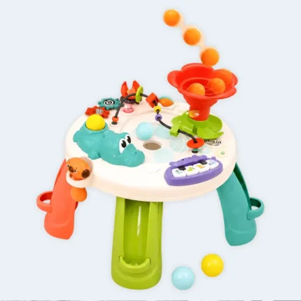 Kids Learn and Discover Activity Gaming Table with Music Toys