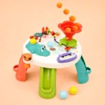 Kids Learn and Discover Activity Gaming Table with Music Toys - Image 2