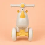 Kids Rhino Ride On Balance Bike Toy for Toddlers Indoor Outdoor (Yellow) - Image 3