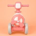 Kids Airplane Ride On Balance Bike Toy for Toddlers Indoor Play (Pink) - Image 4