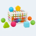 Baby Shape Sorting Educational Toy Blocks Set for Toddlers 12M+