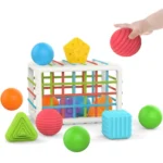 Baby Shape Sorting Educational Toy Blocks Set for Toddlers 12M+ - Image 5