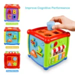 Baby Fancy Cube Educational Musical Blocks Toy for Toddlers 18M+ - Image 9
