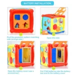 Baby Fancy Cube Educational Musical Blocks Toy for Toddlers 18M+ - Image 6