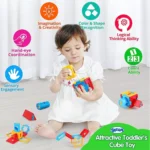 Baby Logic Cube Educational STEAM Toy for Toddlers 24 Months+ - Image 6
