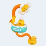 Electric Duck Shower Bath Toy Water Spray Toy for Kids 3+