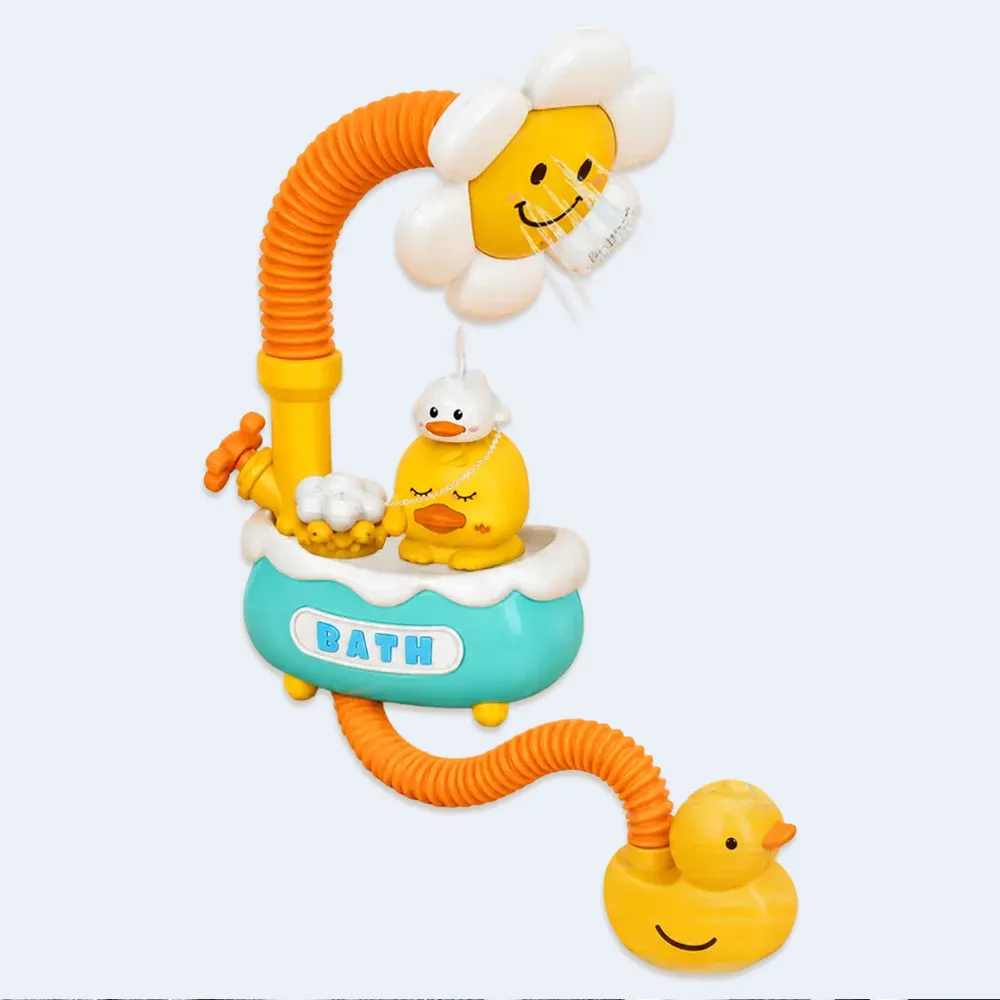 Electric Duck Shower Bath Toy Water Spray Toy for Kids 3+ Electric Duck Shower Bath Toy Water Spray Toy for Kids 3+