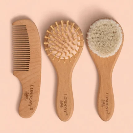 Londony Baby Wooden Brush Set