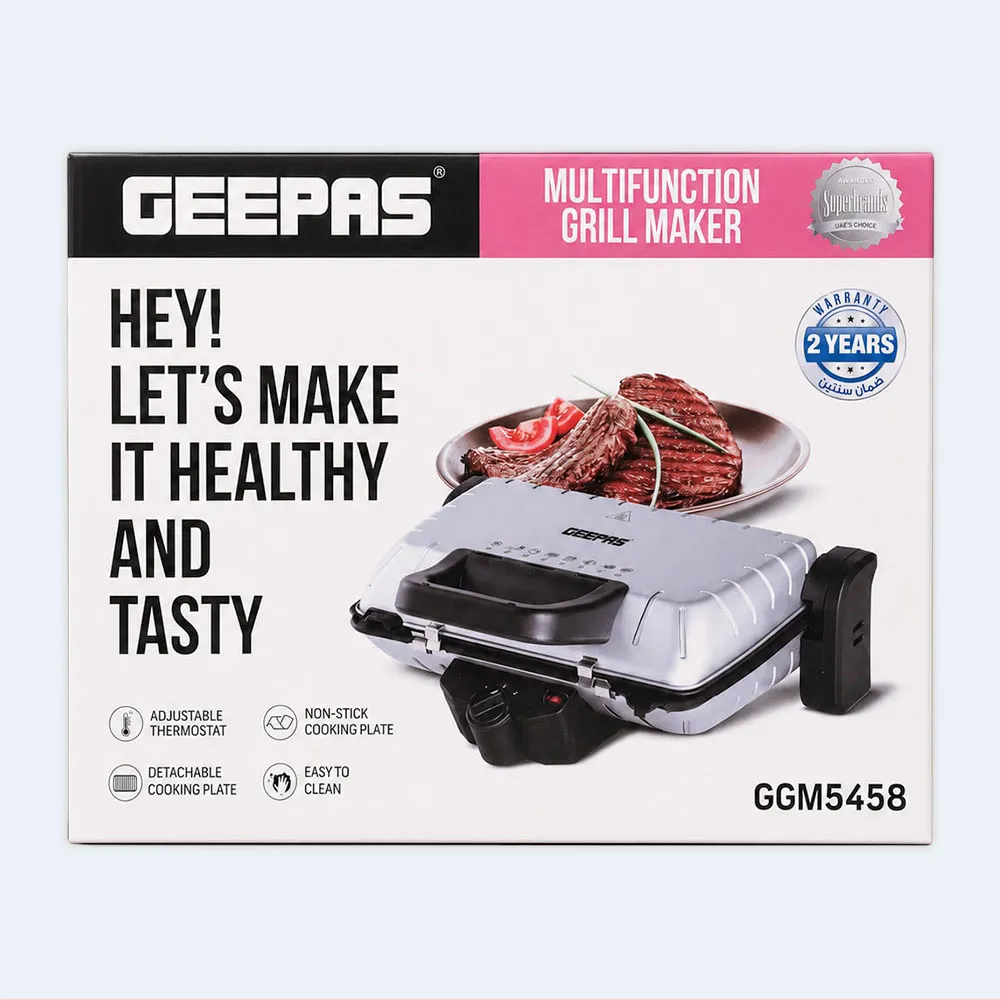 Geepas Multifunction Grill Maker Geepas Multifunction Grill Maker