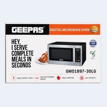 Geepas 30L Digital Microwave Oven
