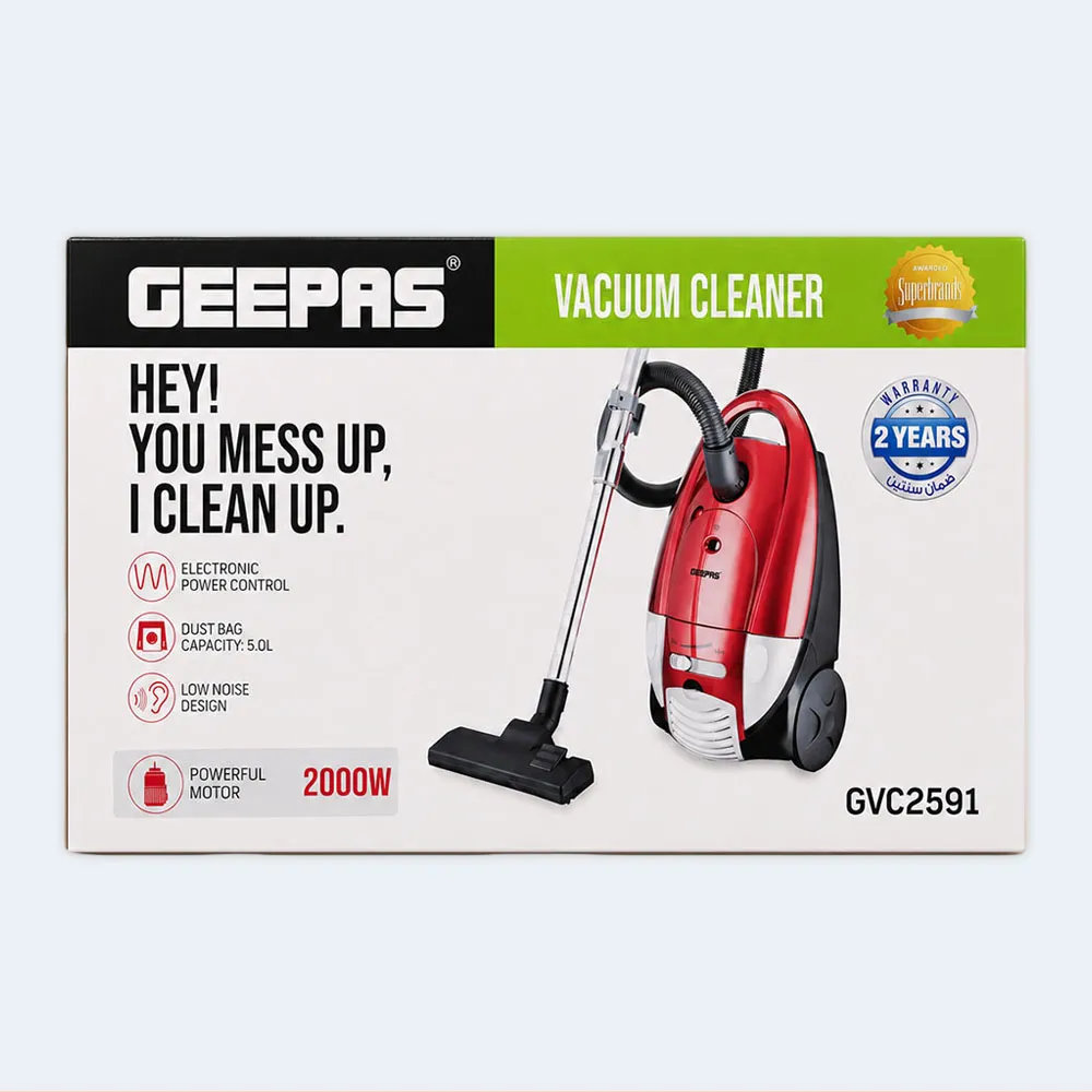 Geepas 2000W Vacuum Cleaner Geepas 2000W Vacuum Cleaner