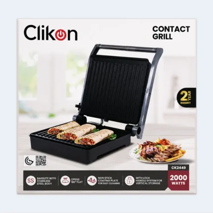Clikon 2000W Contact Grill