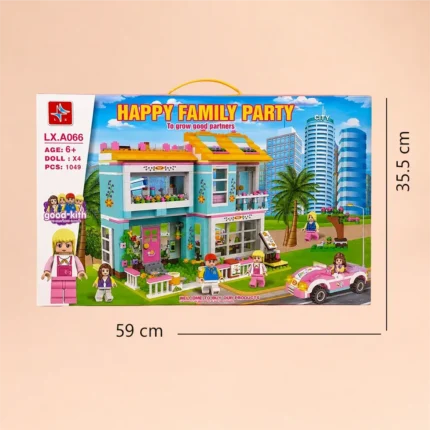 Building Blocks House Set