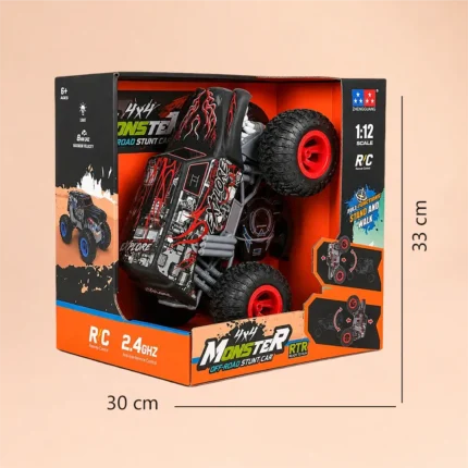 monstor high speed stunt car