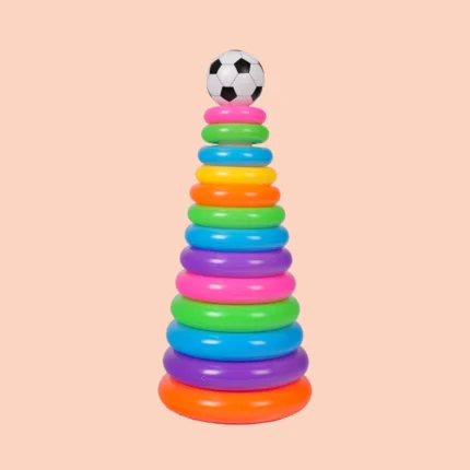 Rainbow Ring Stacking Tower