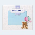 Londony Soft Baby Blanket for Newborns and Infants Blue Color
