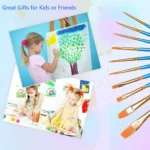 Paint by Numbers Canvas Art Kit 40x50cm with Brushes Set - Image 3