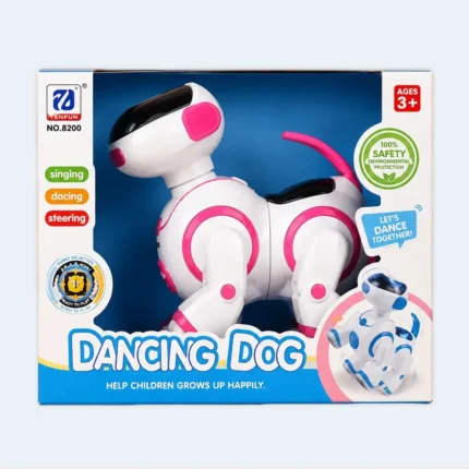Interactive Dancing Dog Toy with Music and Lights for Kids