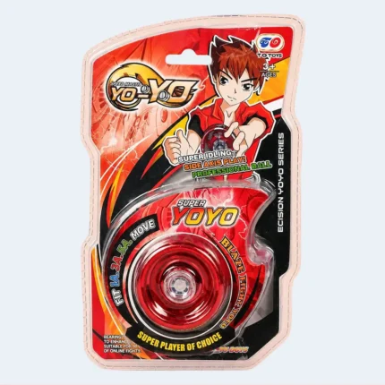 Super Yoyo Professional Spinning Toy for Kids Fun Play (Red)