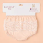 Baby Girls Lace Panties Soft Cotton Briefs Underwear 0-6 Months - Image 3