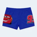 Boys Lightning McQueen Short Sleeve T-Shirt & Shorts Swimwear Set (6-7) - Image 2