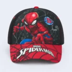 Kids Marvel Spider-Man Character Baseball Cap – Red & Black