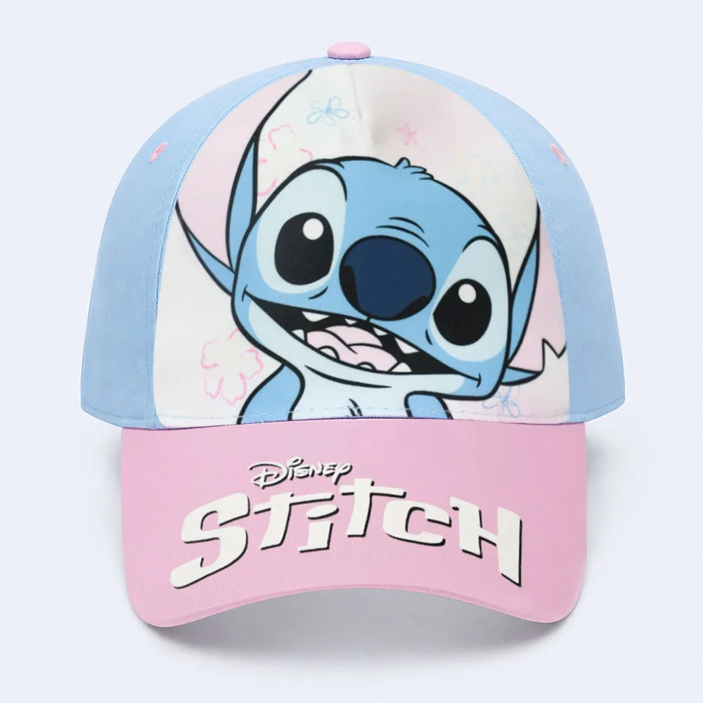 Kids Disney Stitch Character Baseball Cap – Blue & Pink Kids Disney Stitch Character Baseball Cap – Blue & Pink - Image 1
