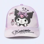Kids Kuromi Character Baseball Cap – Pink & Purple