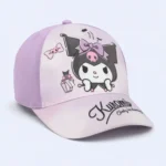 Kids Kuromi Character Baseball Cap – Pink & Purple - Image 2