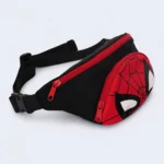 Kids Marvel Spider-Man Waist Bag – Black & Red - Image 2