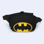 Kids Batman Logo Waist Bag – Black & Yellow