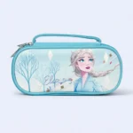 Kids Frozen Elsa Blue Pencil Case with Carry Handle