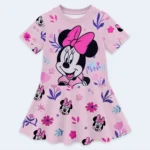 Girls Minnie Mouse 2-Piece Swimwear Set Pink – Age 3-4 Years - Image 3