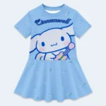 Girls Cinnamoroll 2-Piece Blue Swimwear Set – Age 3-4 Years - Image 3