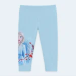 Girls Disney Frozen Elsa 2-Piece Swimwear Set – Blue, Age 3-4 Years - Image 2
