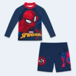 Boys Marvel Spider-Man 2-Piece Swimwear Set – Navy, Age 3-4 Years