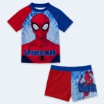 Boys Spider-Man 2-Piece Swimwear Set – Red & Blue, Age 4-5 Years