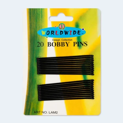 AB Worldwide Long Bobby Pins 20-Piece Hair Pin Set