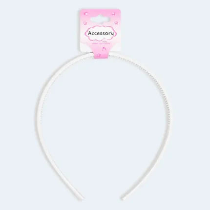 Classic Slim Headband with Inner Teeth for Women and Girls