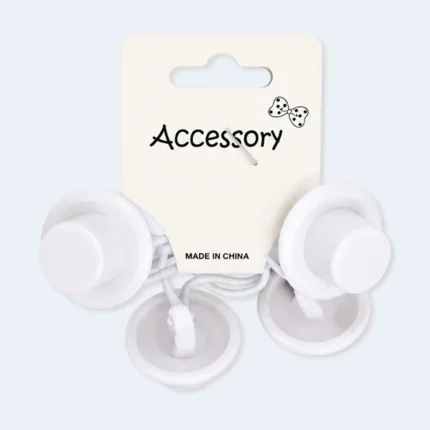 Girls Decorative Hat Elastic Hair Ties Set