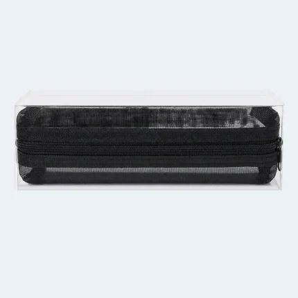 Mesh Zipper Pencil Case for School & Office