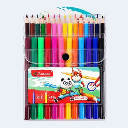 Bertand 27-Piece Colored Pencils & Marker Pens Art Set